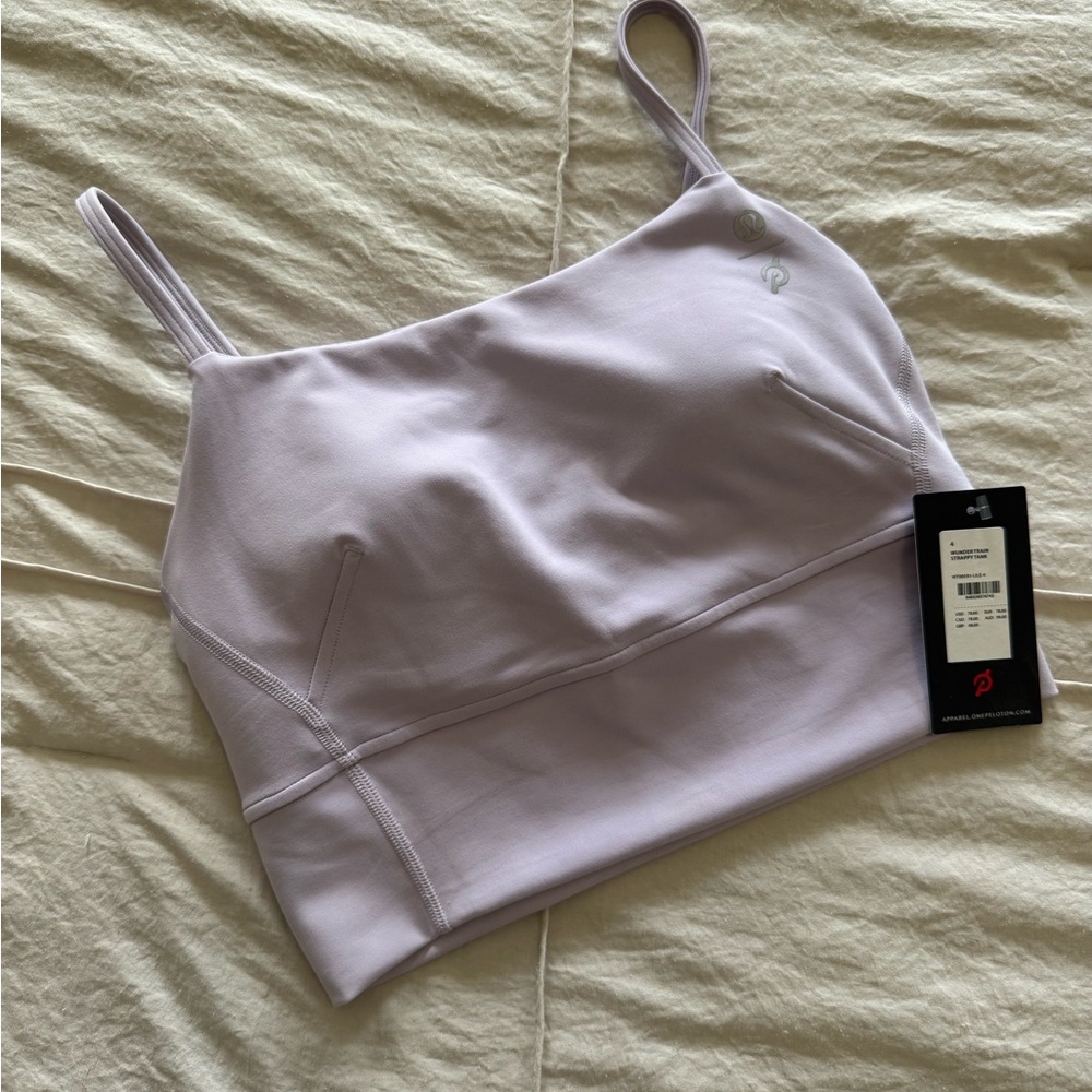 Lavender Cropped Tank Top NWOT